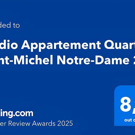Studio Appartement Quartier Saint-Michel Notre-Dame 2 Free Netflix 파리 외부 사진